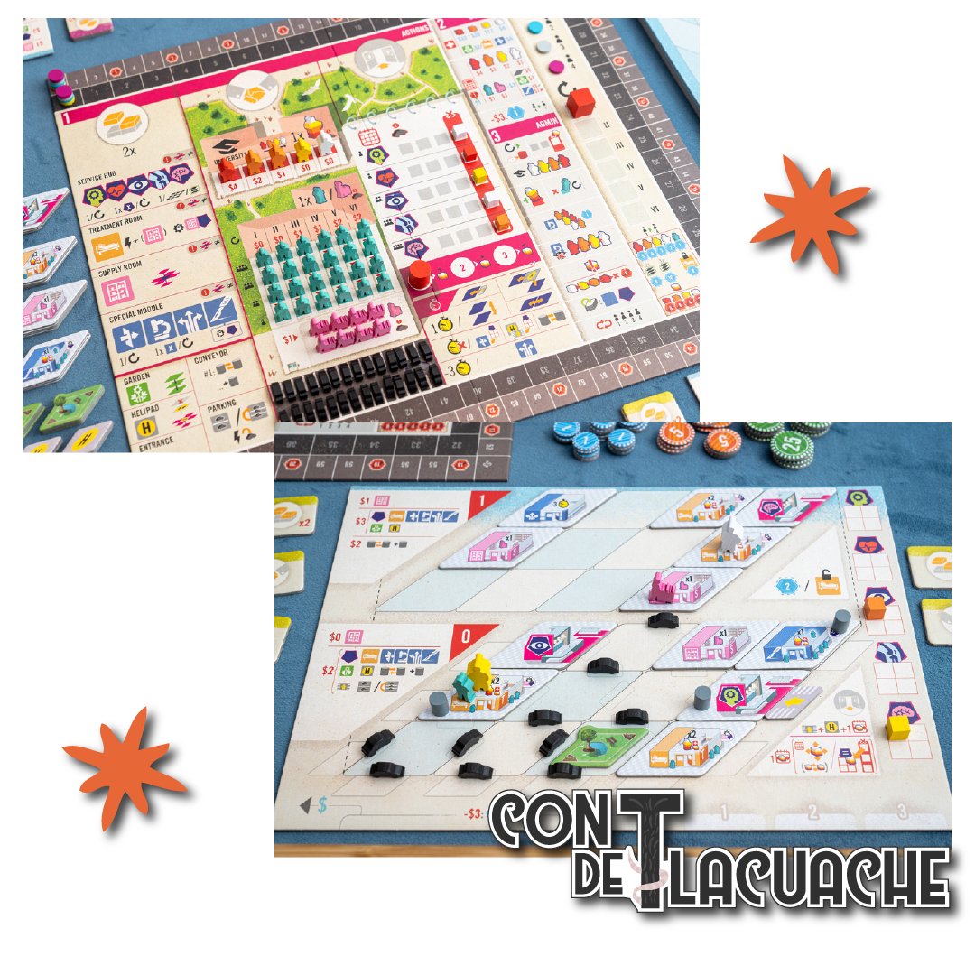 Clinic Deluxe Edition | Capstone Games - Con T de Tlacuache - Capstone Games