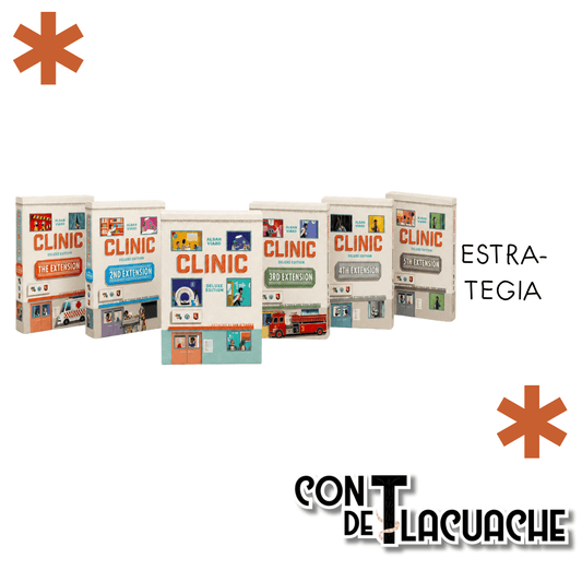Clinic: Deluxe Edition – Complete Collection | AV Studio Games - Con T de Tlacuache - AV Studio Games