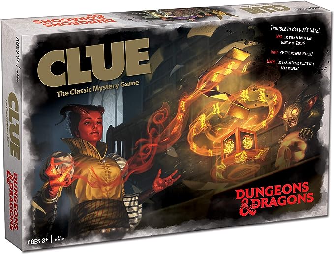 Clue Dungeons & Dragons | USApoly - Con T de Tlacuache - UsaPoly