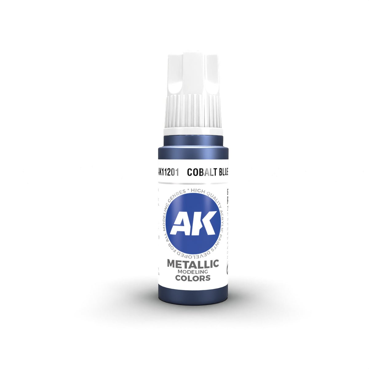 Cobalt Blue Metallic 17Ml | Ak Interactive - Con T de Tlacuache - AK Interactive