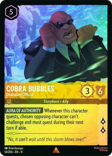 Cobra Bubbles (Cold Foil) | Ravensburger - Con T de Tlacuache - Ravensburger