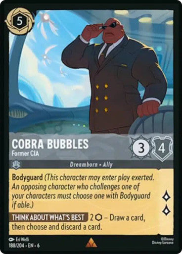 Cobra Bubbles - Former CIA ( Non-foil )