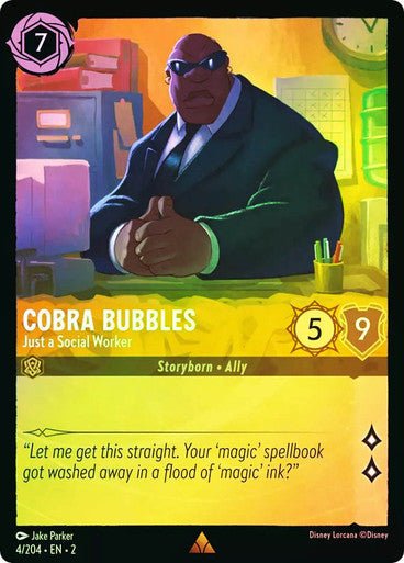 Cobra Bubbles - Just a Social Worker (Cold Foil) - Con T de Tlacuache - Ravensburger