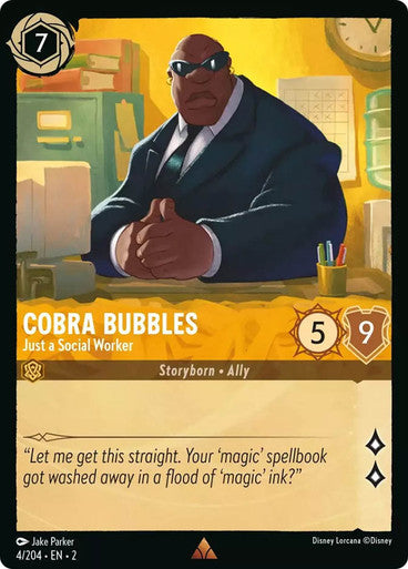 Cobra Bubbles - Just a Social Worker (Non-foil)