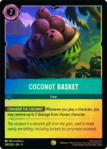 Coconut Basket (Cold Foil) - Con T de Tlacuache - Ravensburger