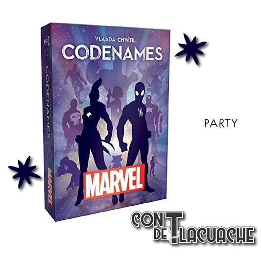 Codenames Marvel Edition | UsaPoly - Con T de Tlacuache - UsaPoly