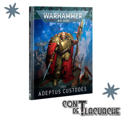 Codex: Adeptus Custodes (Eng) | Games Workshop - Con T de Tlacuache - Games Workshop