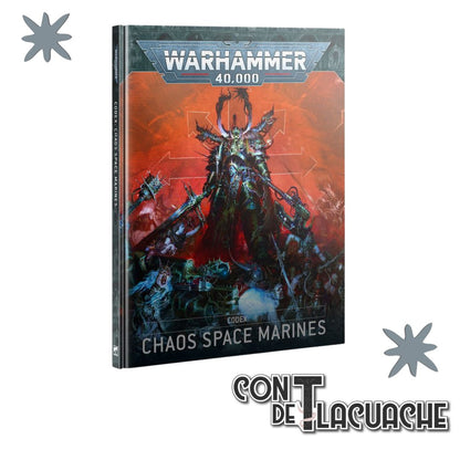 Codex: Chaos Space Marines (English) | Games Workshop - Con T de Tlacuache - Games Workshop