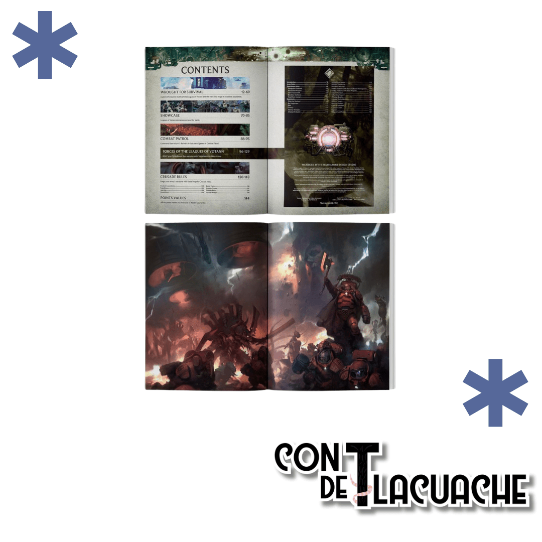 Codex Leagues Of Votann (English) | Games Workshop - Con T de Tlacuache - Games Workshop