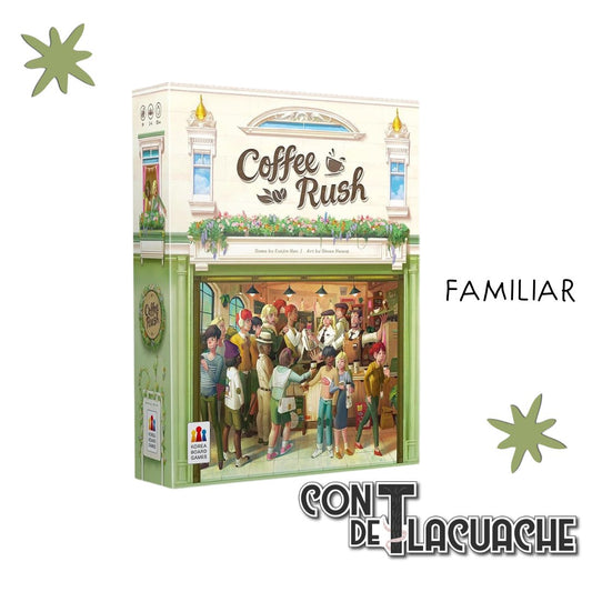 Coffee Rush | Korea Boardgames - Con T de Tlacuache - Korea Boardgames