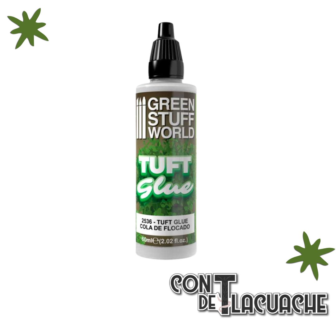 Cola de flocado / Tuft glue 60ml | Green Stuff World - Con T de Tlacuache - Green Stuff World