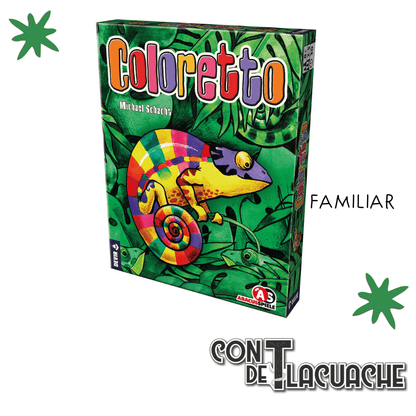Coloretto | Devir - Con T de Tlacuache - Devir