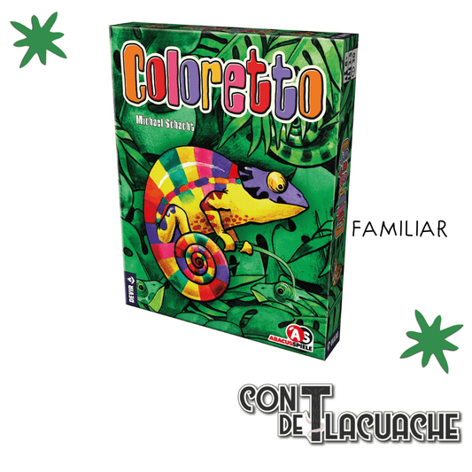 Coloretto | Devir - Con T de Tlacuache - Devir