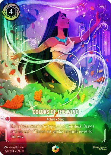 Colors of the Wind (Inkwash Foil) | Ravensburger - Con T de Tlacuache - Ravensburger