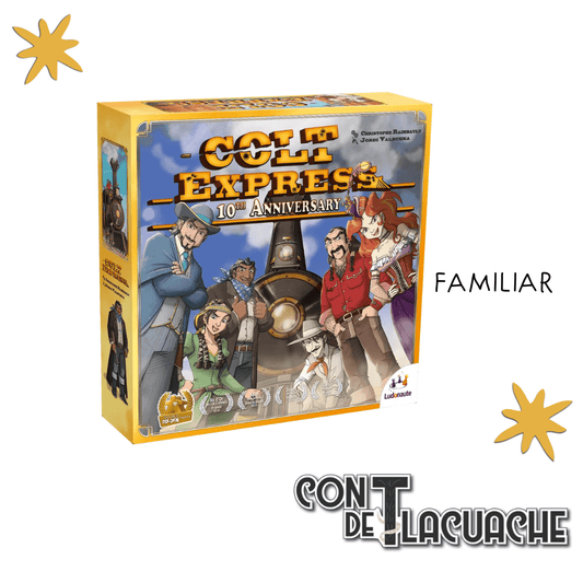 Colt Express 10th Anniversary Edition | Ludonaute - Con T de Tlacuache - Con T de Tlacuache