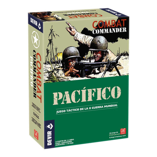 Combat Commander Pacifico | Devir - Con T de Tlacuache - Devir