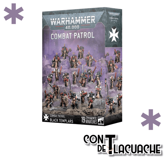 Combat Patrol Black Templars 2025 | Games Workshop - Con T de Tlacuache - Games Workshop