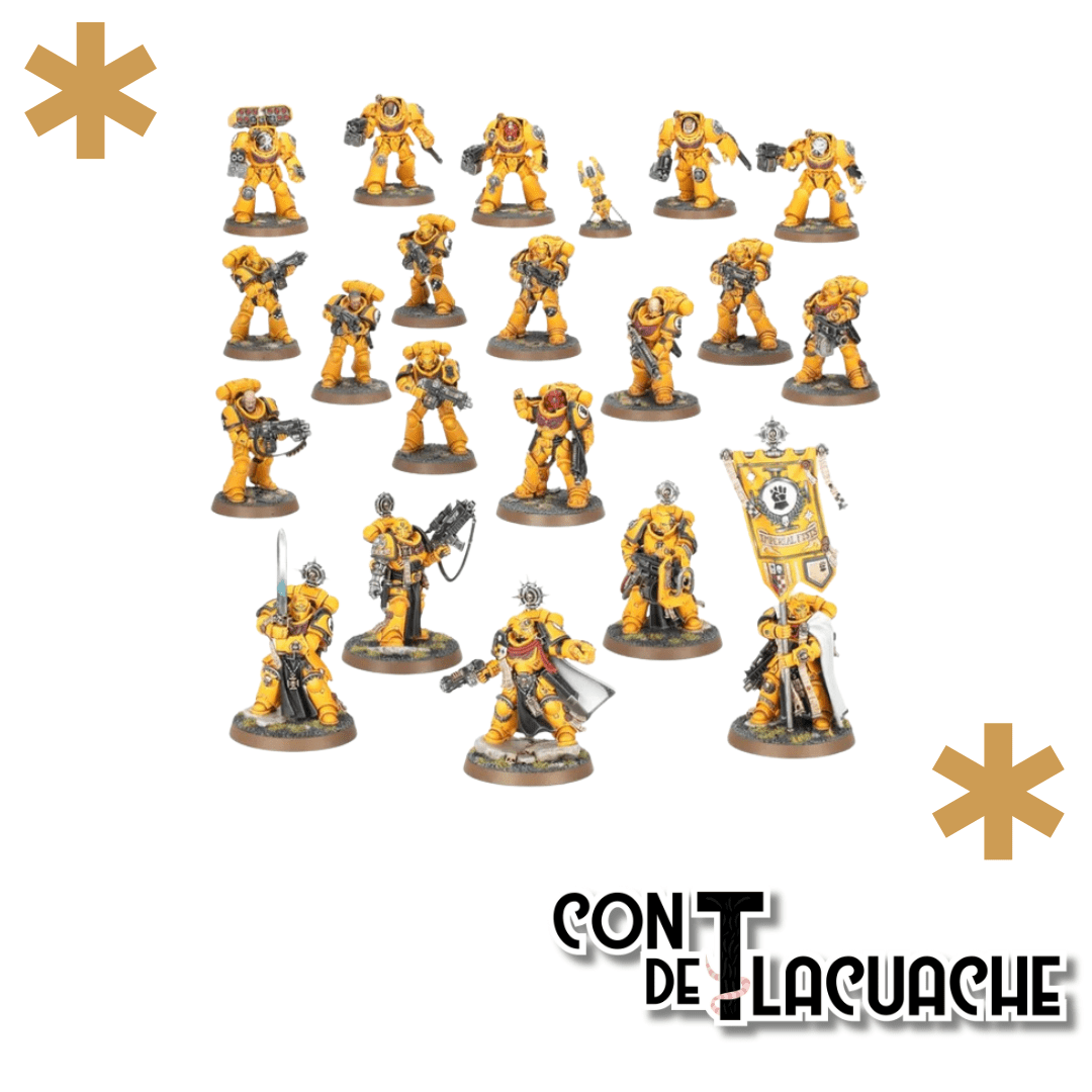 Combat Patrol Imperial Fists 2025 | Games Workshop - Con T de Tlacuache - Games Workshop