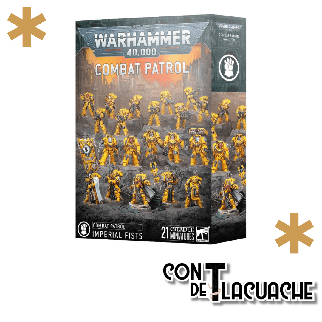 Combat Patrol Imperial Fists 2025 | Games Workshop - Con T de Tlacuache - Games Workshop