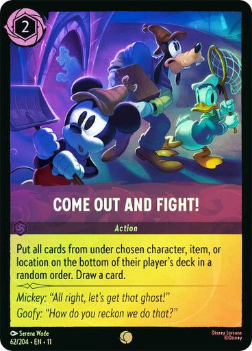 Come Out and Fight! (Cold Foil) | Ravensburger - Con T de Tlacuache - Ravensburger