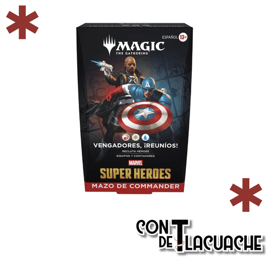 Commander Deck Marvel | MTG - Con T de Tlacuache - MTG