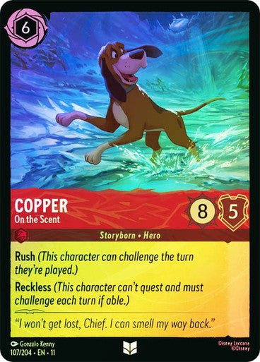 Copper (Cold Foil) | Ravensburger - Con T de Tlacuache - Ravensburger