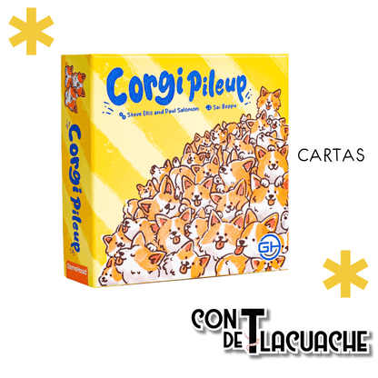 Corgi Pileup | Game Head - Con T de Tlacuache - Con T de Tlacuache