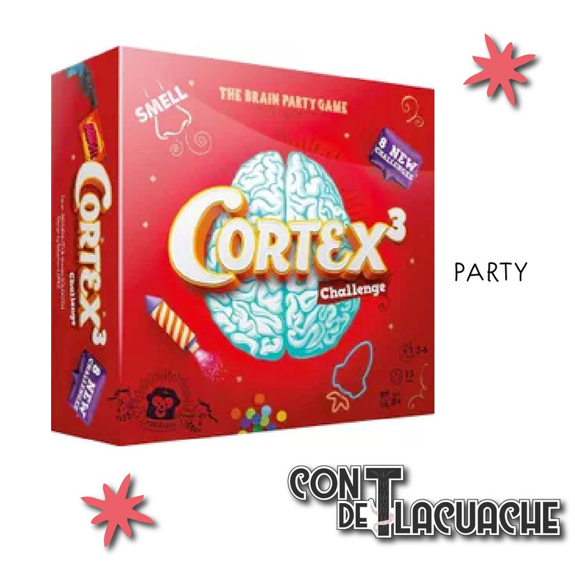 Cortex 3 Challenge (Rojo) | Asmodee - Con T de Tlacuache