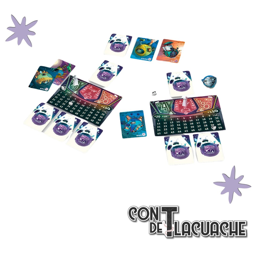 Cosmic Cow Collectors | Detestable Games - Con T de Tlacuache - Detestable Games