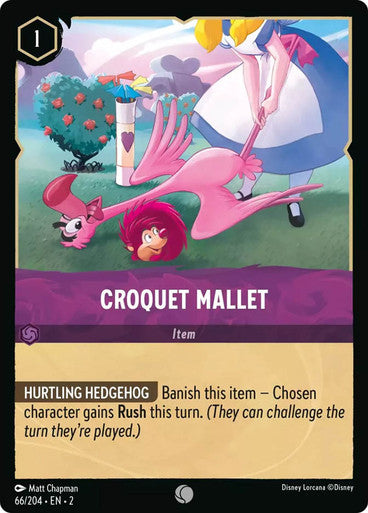 Croquet Mallet (Non-foil)