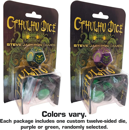 Cthulhu Dice - Con T de Tlacuache - Con T de Tlacuache