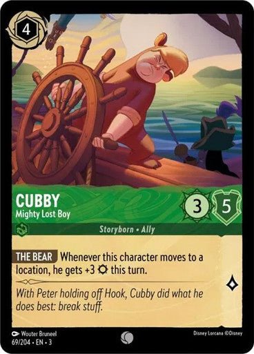 Cubby - Mighty Lost Boy (Non - foil) - Con T de Tlacuache - Ravensburger