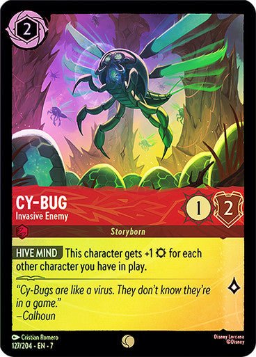Cy - Bug - Invasive Enemy (Cold Foil) - Con T de Tlacuache - Ravensburger