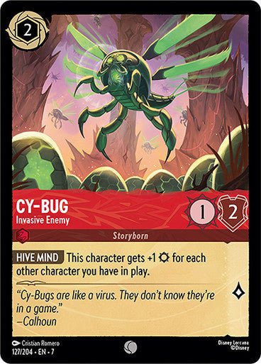 Cy - Bug - Invasive Enemy (Non - foil) - Con T de Tlacuache - Ravensburger