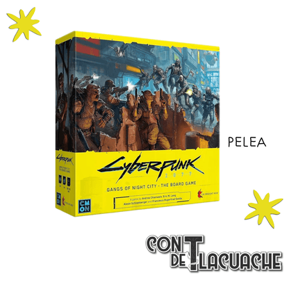 Cyberpunk 2077: Gangs of Night City | CMON - Con T de Tlacuache - CMON