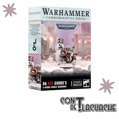 DA RED GOBBO'S A - BOMB - INABLE SNOWMAN 2024 | Games Workshop - Con T de Tlacuache - Con T de Tlacuache