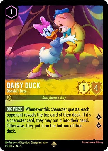 Daisy Duck - Donald's Date (Cold Foil ) - Con T de Tlacuache - Ravensburger