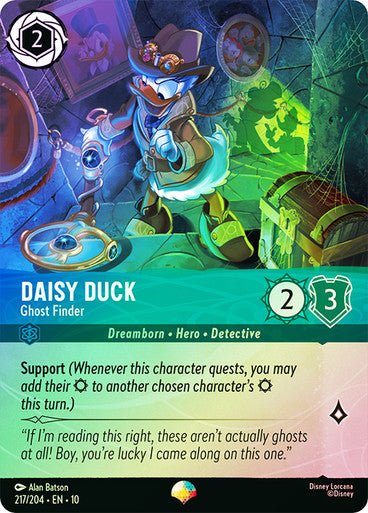 Daisy Duck (Rainbow Foil) - Con T de Tlacuache - Ravensburger