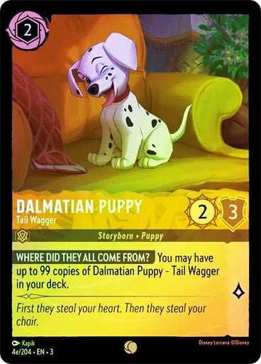 Dalmatian Puppy - Tail Wagger (Cold Foil) - Con T de Tlacuache - Ravensburger