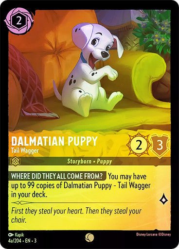 Dalmatian Puppy - Tail Wagger (Cold Foil) - Con T de Tlacuache - Ravensburger