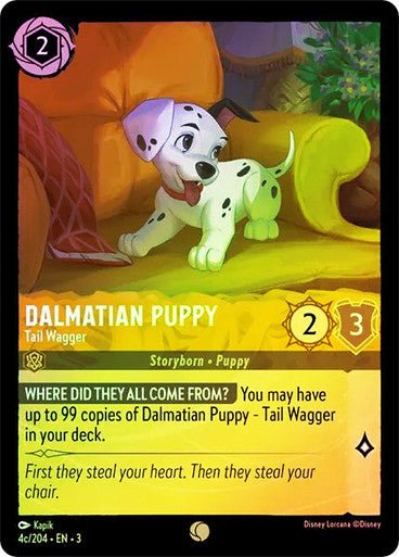 Dalmatian Puppy - Tail Wagger (Cold Foil) - Con T de Tlacuache - Ravensburger