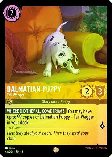 Dalmatian Puppy - Tail Wagger (Cold Foil) - Con T de Tlacuache - Ravensburger