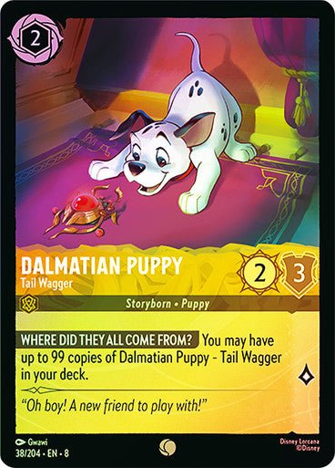 Dalmatian Puppy - Tail Wagger (Cold Foil) - Con T de Tlacuache - Ravensburger