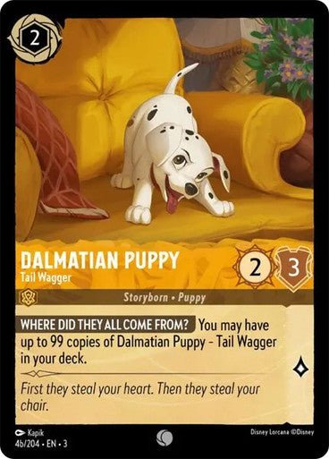 Dalmatian Puppy - Tail Wagger (Non - foil) - Con T de Tlacuache - Ravensburger