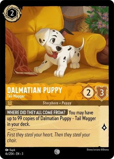 Dalmatian Puppy - Tail Wagger (Non - foil) - Con T de Tlacuache - Ravensburger