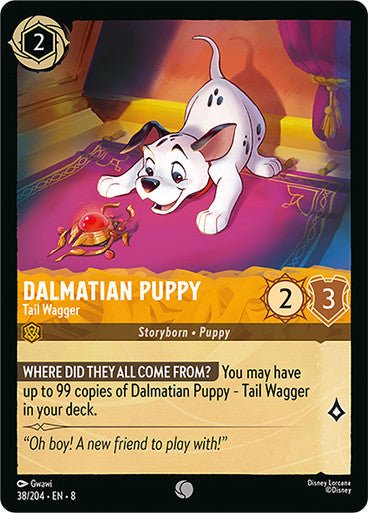 Dalmatian Puppy - Tail Wagger (Non - foil) - Con T de Tlacuache - Ravensburger