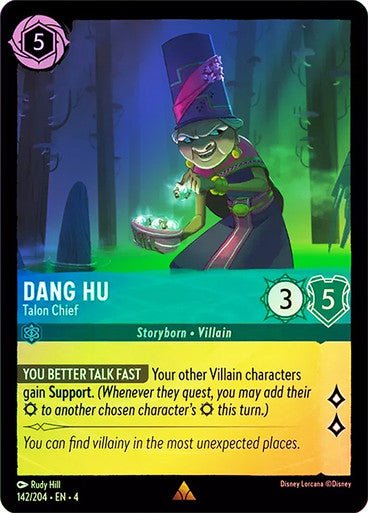 Dang Hu - Talon Chief ( Cold Foil ) | Ravesburger - Con T de Tlacuache - Ravensburger