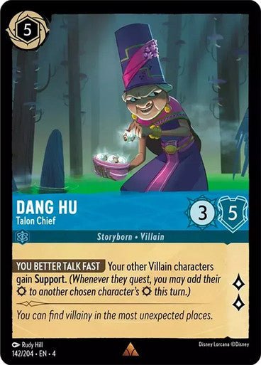 Dang Hu - Talon Chief ( Non - foil ) | Ravesburger - Con T de Tlacuache - Ravensburger