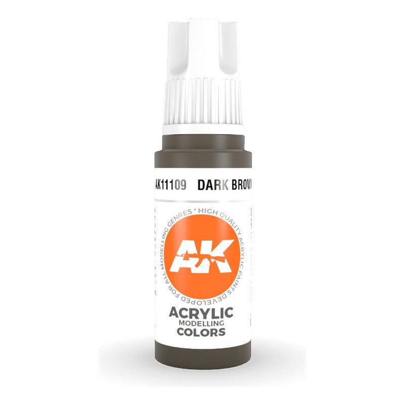 Dark Brown 17Ml | Ak Interactive - Con T de Tlacuache - AK Interactive