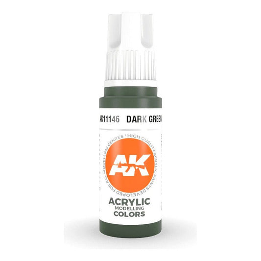 Dark Green 17Ml | Ak Interactive - Con T de Tlacuache - AK Interactive